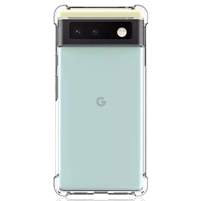 Transparente Airbag Silikon Hülle/Case für Google Pixel 9, 9 Pro, 9 Pro XL, 9A, 8, 8 Pro, 8A, 7, 7 Pro, 7A, 6, 6 Pro, 6A, 5, 4, 4 XL, 4A, 3, 3 XL, 3A, 3A XL | ZITOCASES®