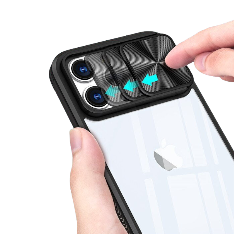 Transparente Kamera Schutz Panzerglas Hülle/Case für iPhone 16, 15, 14-Serie | ZITOCASES®