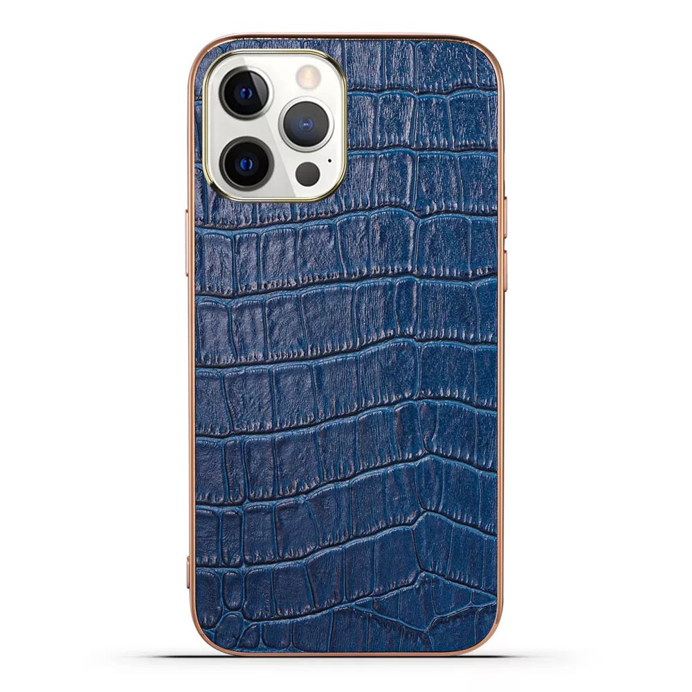 Krokodil-Leder Optik Hülle/Case für iPhone 16, 16 Plus, 16 Pro, 16 Pro Max, 16e, 15, 15 Plus, 15 Pro, 15 Pro Max, 14, 14 Plus, 14 Pro, 14 Pro Max, 13, 13 Pro, 13 Pro Max, 13 Mini, 12, 12 Pro, 12 Pro Max, 12 Mini, SE, 11, 11 Pro | ZITOCASES®