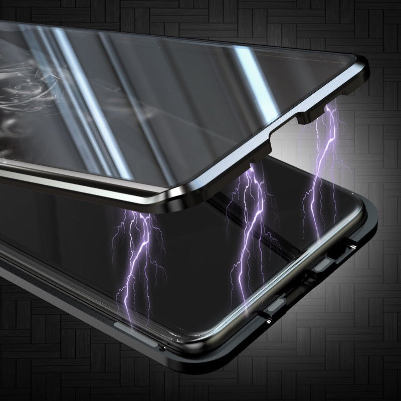 360° [KLARSICHT 9H-Glas] Aluminium Vollschutz Hülle/Case für Samsung Galaxy S25, S25 Plus, S25 Ultra, S24, S24 Plus, S24 Ultra, S24 FE, S23 FE, S23, 23 Plus, S23 Ultra, S22, S22 Plus, S22 Ultra, S21, S21 Plus, S21 Ultra, S21 FE, S20, S20 Plus, S20 Ultra | ZITOCASES®