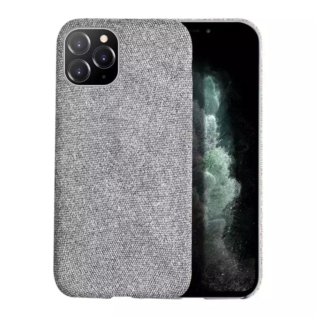 Stoff überzogene Soft Hülle/Case für iPhone 16, 16 Plus, 16 Pro, 16 Pro Max, 16e, 15, 15 Plus, 15 Pro, 15 Pro Max, 14, 14 Plus, 14 Pro, 14 Pro Max, 13, 13 Pro, 13 Pro Max, 13 Mini, 12, 12 Pro, 12 Pro Max, 12 Mini, SE, 11, 11 Pro, 11 Pro Max | ZITOCASES®