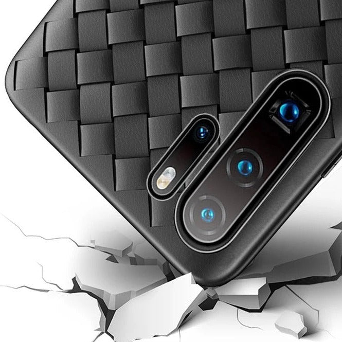 Geflochtene Silikon Hülle/Case für Huawei Pura 70, 70 Pro, 70 Ultra, P60 Pro, P50, P50 Pro, P40, P40 Pro, P40 Lite, P30, P30 Pro, P20, P20 Pro, Mate 60 Pro, 50 Pro, 40 Pro, Nova 12s, 12i, 12 SE | ZITOCASES®