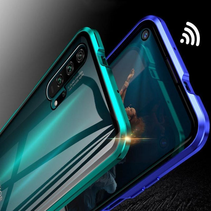 360° [KLARSICHT 9H-Glas] Aluminium Vollschutz Hülle/Case für Huawei Nova, P-Smart-Serie | ZITOCASES®