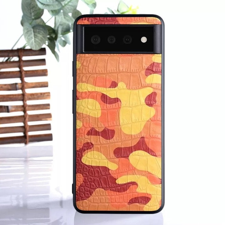 Krokodil-Leder Optik Hülle/Case verschiedene Farben für Google Pixel 9, 9 Pro, 9 Pro XL, 8, 8 Pro, 8A, 7, 7 Pro, 7A, 6, 6 Pro, 6A, 5, 4, 4 XL, 4A, 3 XL, 3A, 3A XL, 2, 2 XL | ZITOCASES®