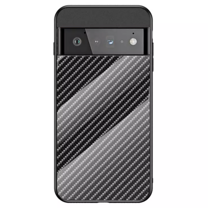 Carbon Panzerglas Hülle/Case für Google Pixel 9, 9 Pro, 9 Pro XL, 8, 8 Pro, 8A, 7, 7 Pro, 7A, 6, 6 Pro, 6A, 5, 4, 4 XL, 4A, 3 XL, 3A, 3A XL, 2, 2 XL | ZITOCASES®