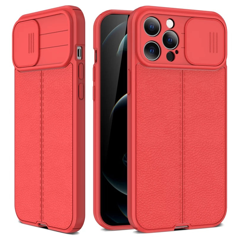 Kamera Schutz Kunstleder Hülle/Case verschiedene Farben für iPhone 16-Serie | ZITOCASES®