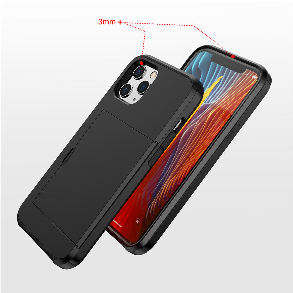 Business Hülle/Case mit Kreditkartenfach für iPhone 16, 16 Plus, 16 Pro, 16 Pro Max, 15, 15 Plus, 15 Pro, 15 Pro Max, 14, 14 Plus, 14 Pro, 14 Pro Max, 13, 13 Pro, 13 Pro Max, 13 Mini, 12, 12 Pro, 12 Pro Max, 12 Mini, SE, 11, 11 Pro, 11 Pro Max | ZITOCASES®