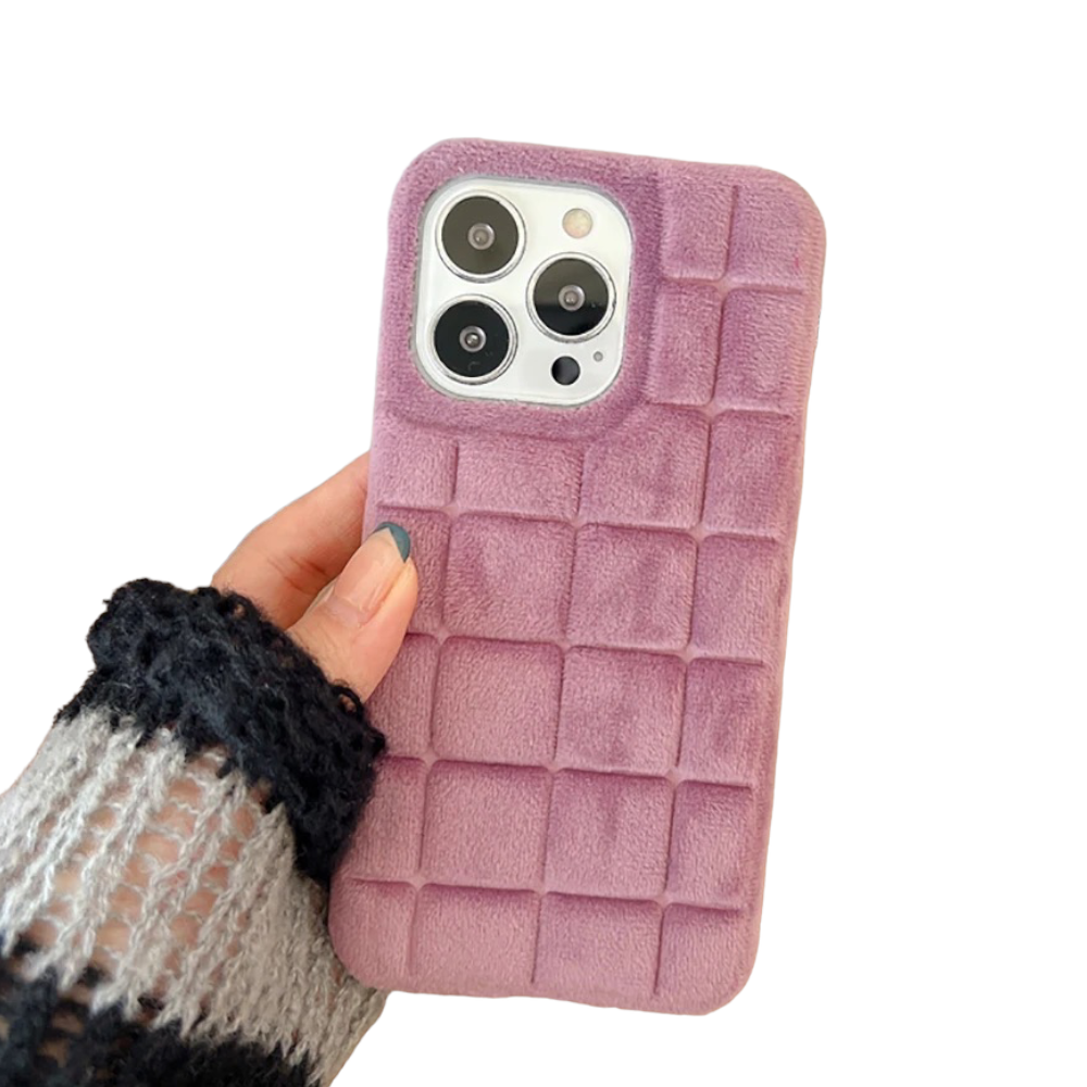 Weiche Stoff 3D Kachel/Karo Design Hülle/Case für iPhone 16, 16 Plus, 16 Pro, 16 Pro Max, 15, 15 Plus, 15 Pro, 15 Pro Max, 14, 14 Plus, 14 Pro, 14 Pro Max, 13, 13 Pro, 13 Pro Max, 13 Mini, 12, 12 Pro, 12 Pro Max, 12 Mini, SE, 11, 11 Pro, 11 Pro Max | ZITOCASES®