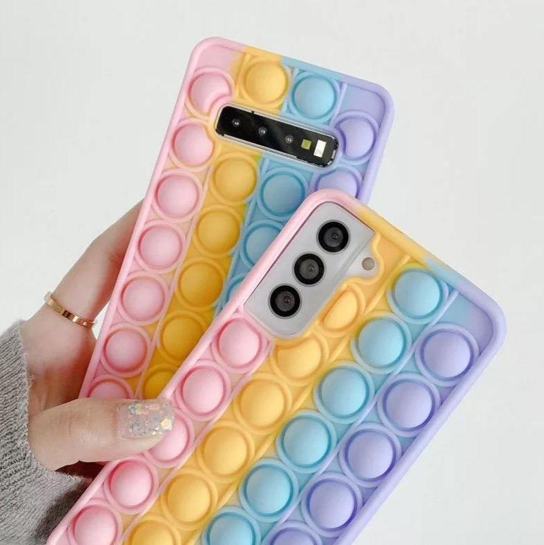 Fidget/Bubble Pop-it Soft Hülle/Case für Samsung Galaxy S24, S24 Plus, S24 Ultra, S24 FE, S23 FE, S23, S23 Plus, S23 Ultra, S22, S22 Plus, S22 Ultra, S21 FE, S21, S21 Plus, S21 Ultra, S20, S20 Plus, S20 Ultra, S20 FE, Note 20, 20 Ultra, 10 | ZITOCASES®