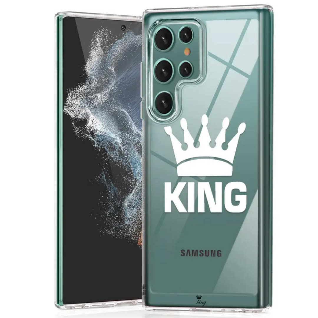 King & Queen Hülle/Case für Samsung Galaxy S25, S25 Plus, S25 Ultra, S24, S24 Plus, S24 Ultra, S24 FE, S23 FE, S23, S23 Plus, S23 Ultra, S22, S22 Plus, S22 Ultra, S21 FE, S21, S21 Plus, S21 Ultra, S20, S20 Plus, S20 Ultra | ZITOCASES®