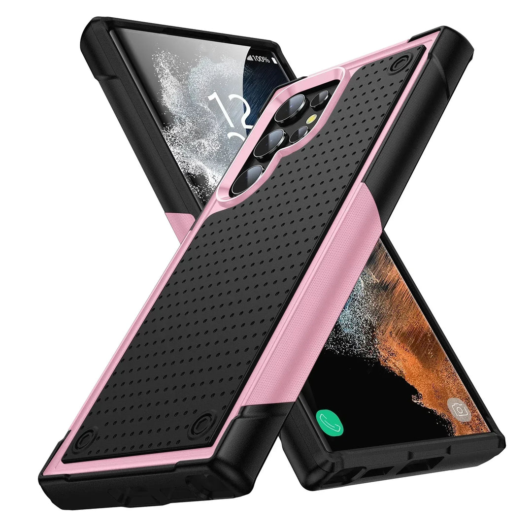 Zweifarbige Stoßfeste Silikon Hülle/Case für Samsung Galaxy M53, M52, M51, M33 | ZITOCASES®