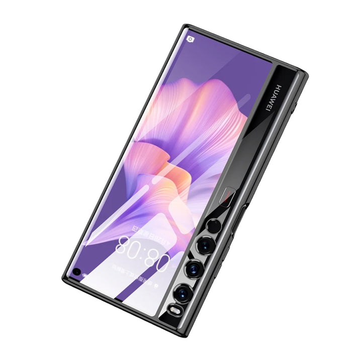 Transparente/Chrom Plastik Hülle/Case verschiedene Farben für Huawei Mate X5, X3, XS 2, XS, X2, X | ZITOCASES®