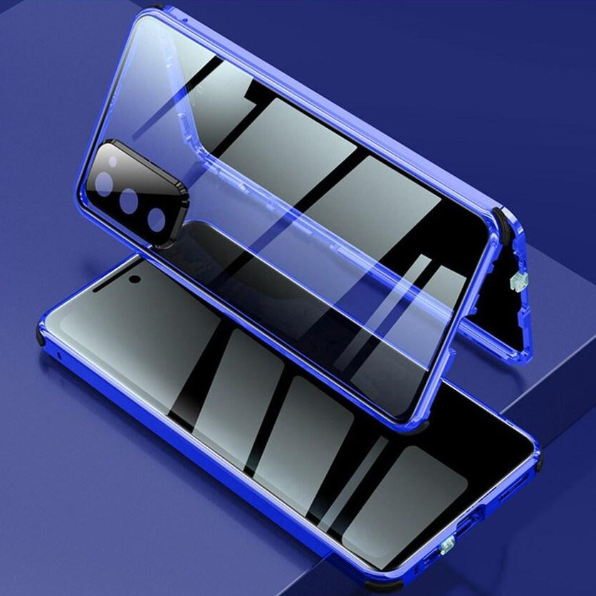 360° [SICHTSCHUTZ 9H-Glas] Aluminium Vollschutz Hülle/Case für Samsung Galaxy S23 FE, S24, S25, Note-Serie | ZITOCASES®