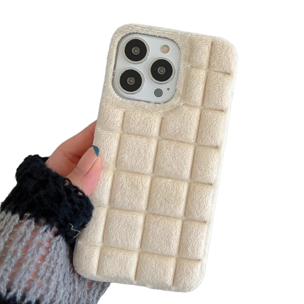 Weiche Stoff 3D Kachel/Karo Design Hülle/Case für iPhone 16, 16 Plus, 16 Pro, 16 Pro Max, 15, 15 Plus, 15 Pro, 15 Pro Max, 14, 14 Plus, 14 Pro, 14 Pro Max, 13, 13 Pro, 13 Pro Max, 13 Mini, 12, 12 Pro, 12 Pro Max, 12 Mini, SE, 11, 11 Pro, 11 Pro Max | ZITOCASES®