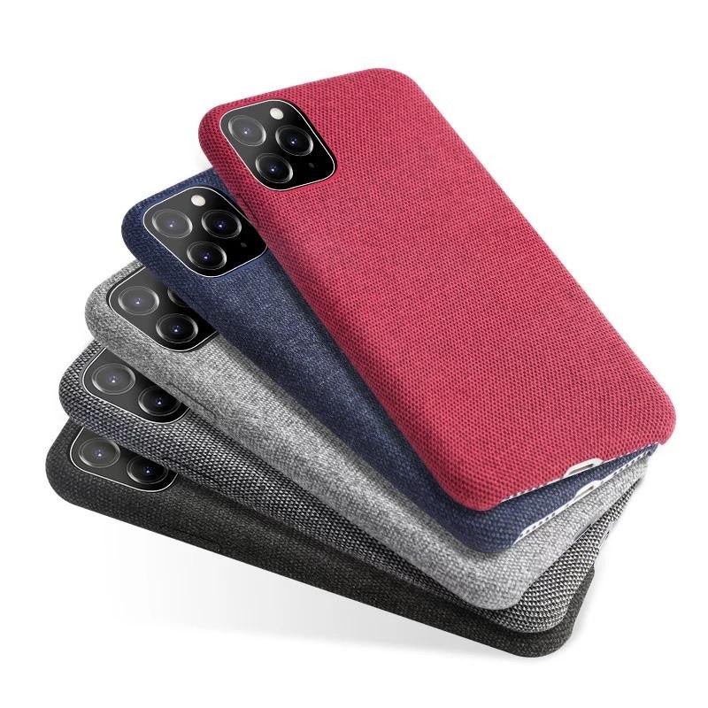 Stoff überzogene Soft Hülle/Case für iPhone 16, 16 Plus, 16 Pro, 16 Pro Max, 15, 15 Plus, 15 Pro, 15 Pro Max, 14, 14 Plus, 14 Pro, 14 Pro Max, 13, 13 Pro, 13 Pro Max, 13 Mini, 12, 12 Pro, 12 Pro Max, 12 Mini, SE, 11, 11 Pro, 11 Pro Max, X/XS | ZITOCASES®