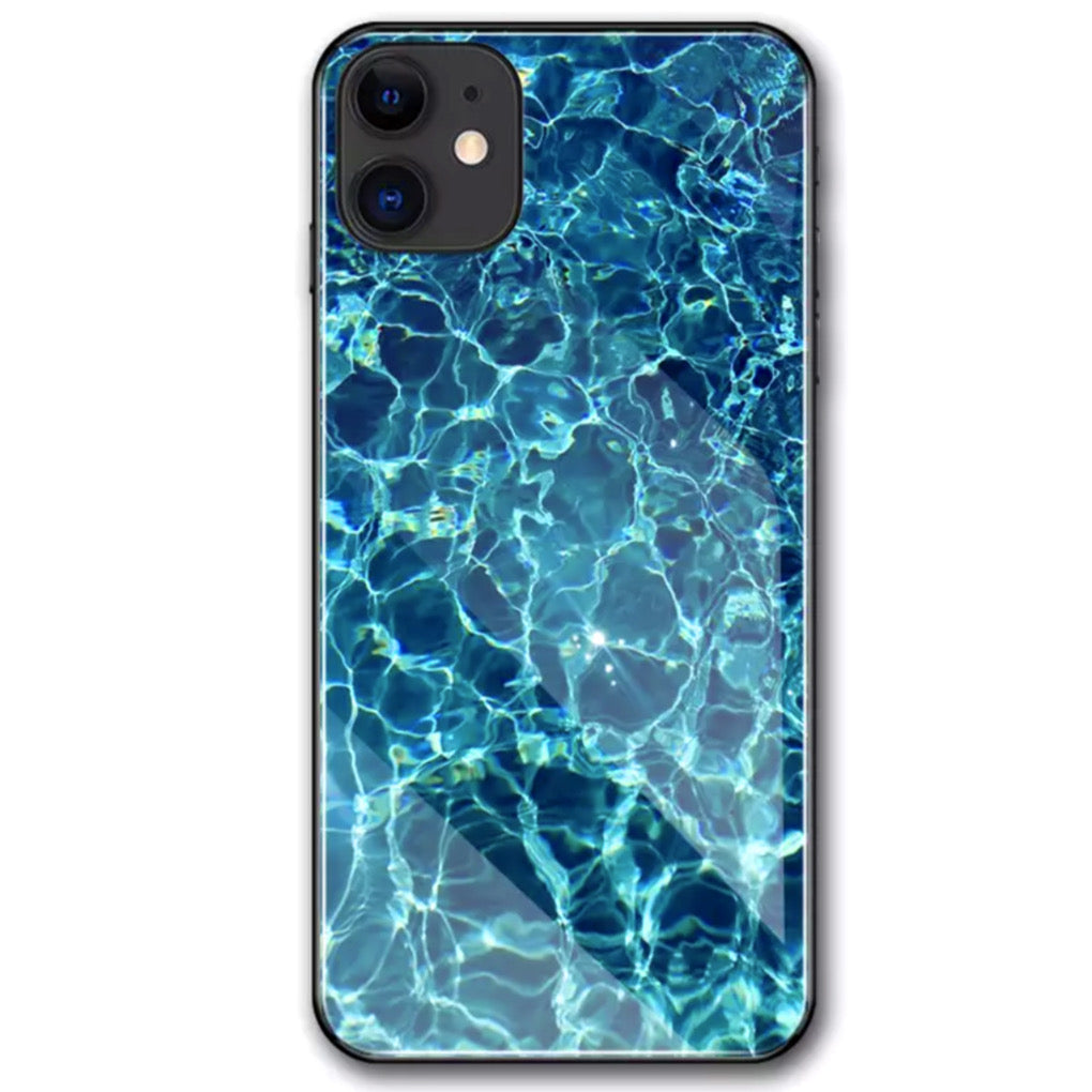 Panzerglas Karibik Hülle/Case für iPhone 16, 16 Plus, 16 Pro, 16 Pro Max, 16e, 15, 15 Plus, 15 Pro, 15 Pro Max, 14, 14 Plus, 14 Pro, 14 Pro Max, 13, 13 Pro, 13 Pro Max, 13 Mini, 12, 12 Pro, 12 Pro Max, 12 Mini, SE, 11, 11 Pro, 11 Pro Max | ZITOCASES®