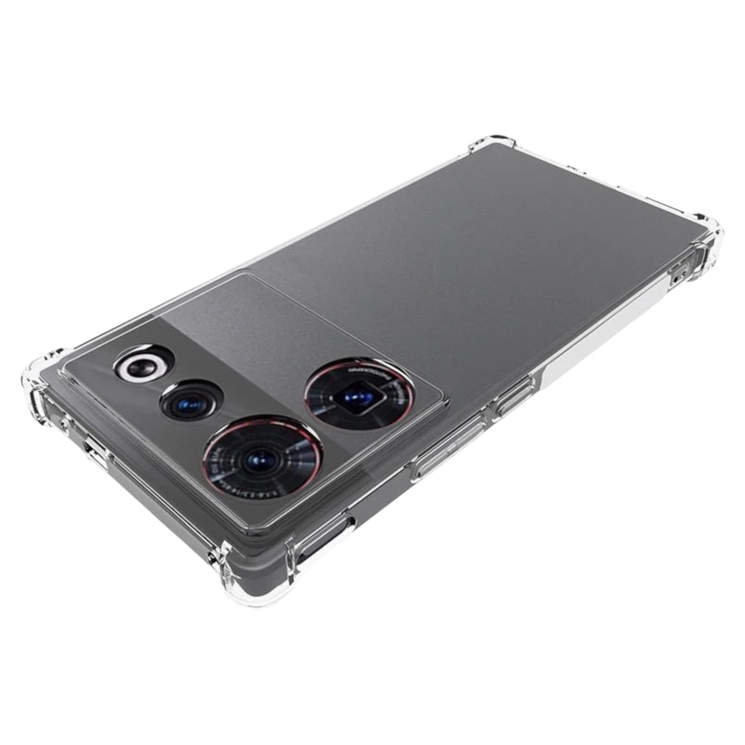 Transparente Airbag Hülle/Case für ZTE Axon 50 Ultra, 40 Pro, 40 Ultra, 30 Ultra, 20, 11, Nubia Z60S Pro, Z60 Ultra, X, Red Magic 3, 3S | ZITOCASES®