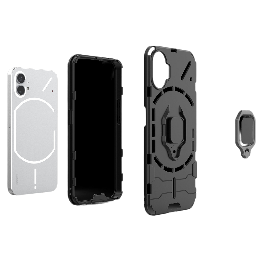 Magnetische Outdoor Hülle/Case für Nothing Phone (3a), (3a) Pro, (2), (2a), (2a) Plus, (1), CMF Phone 1 | ZITOCASES®