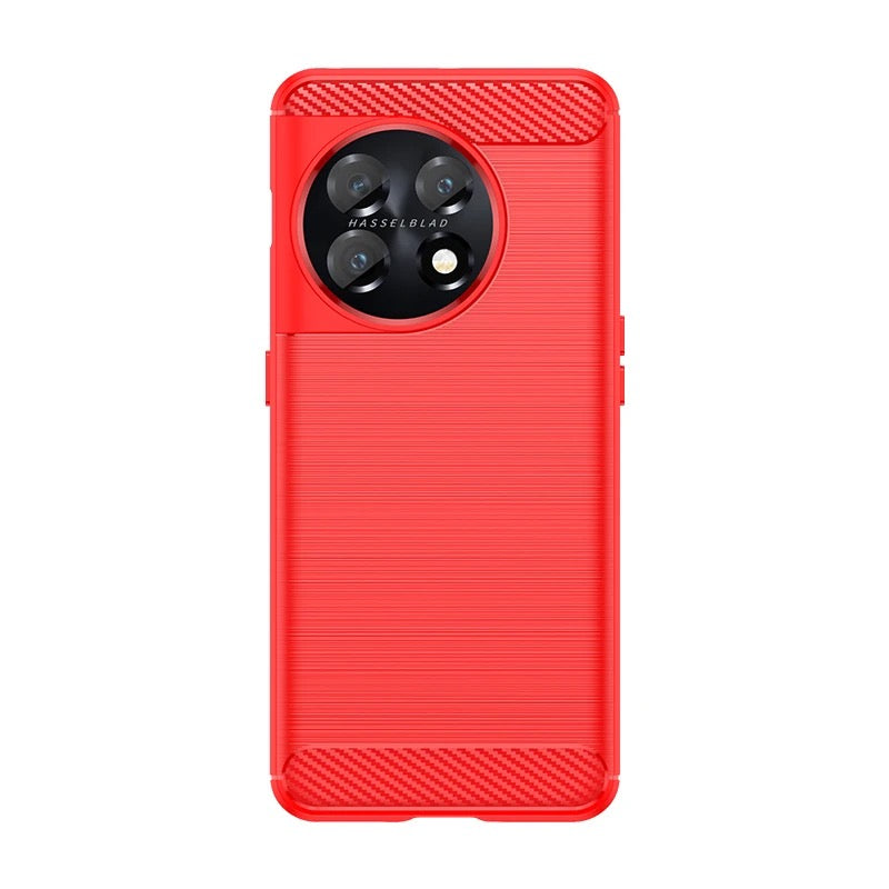 Edle Carbon Akzente Soft Hülle/Case verschiedene Farben für OnePlus 13R, 13, 12R, 12, 11, 10T, 10 Pro, 9, 9 Pro, 8, 8 Pro, 8T, Nord, 4, 3, 2, CE | ZITOCASES®