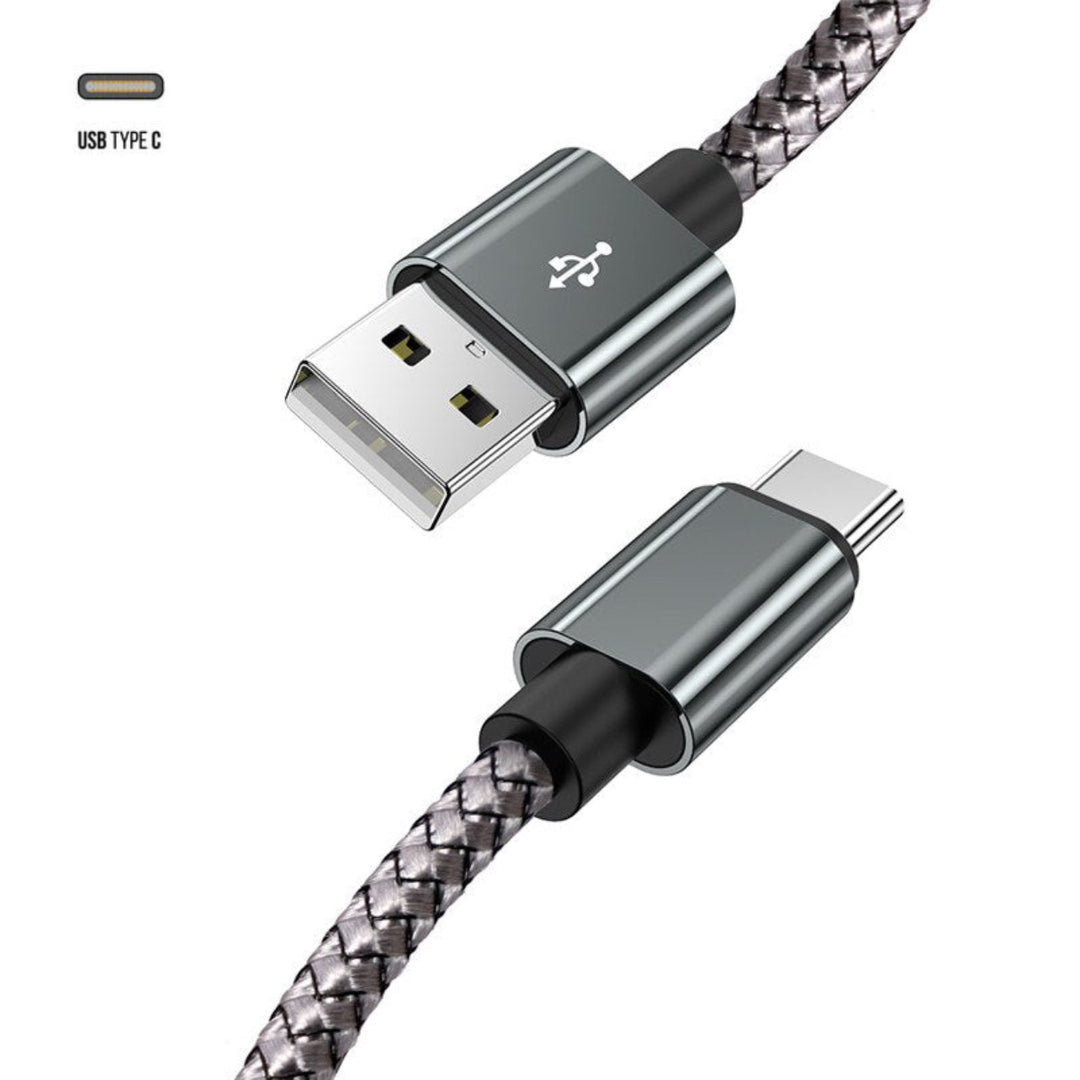 USB-A auf USB-C Ladekabel (Stoff) | ZITOCASES®