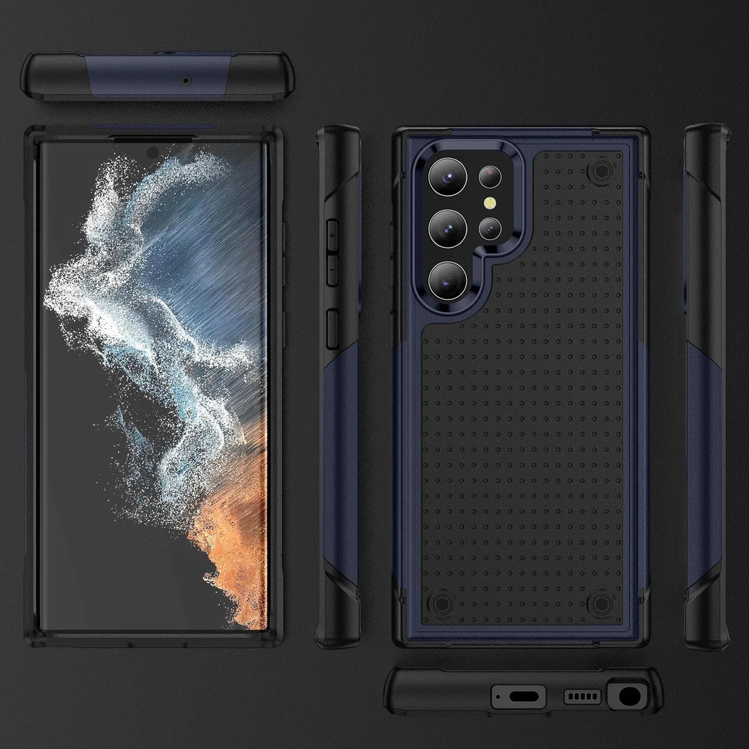 Zweifarbige Stoßfeste Silikon Hülle/Case für Samsung Galaxy M53, M52, M51, M33 | ZITOCASES®