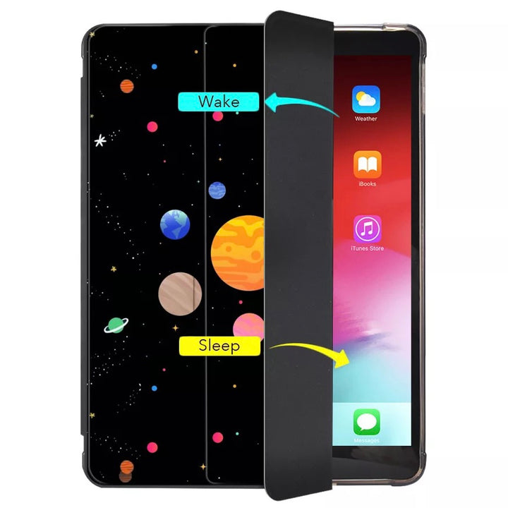 Galaxy Motiv Kunstleder Hülle/Case für iPad, Mini, Pro, Air | ZITOCASES®