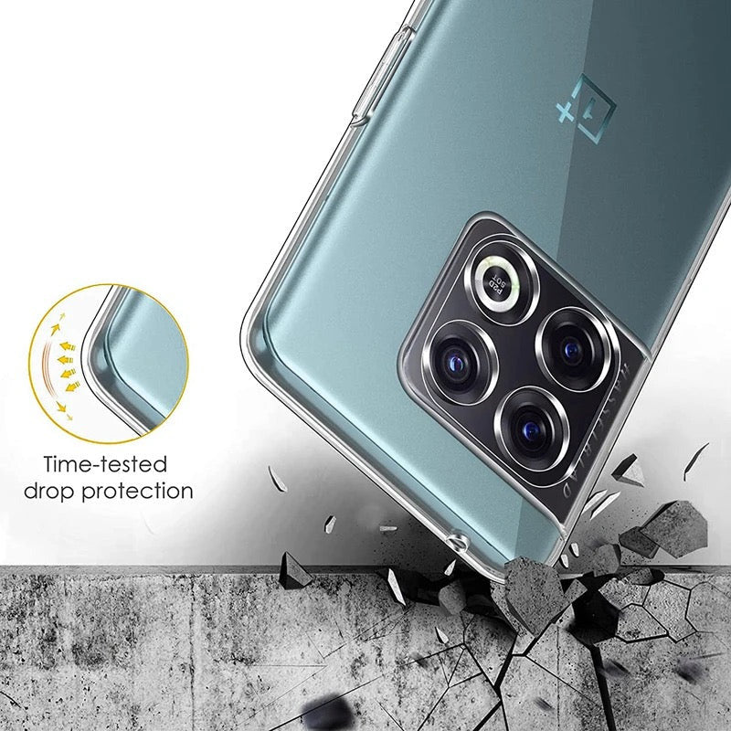 Transparente Silikon Hülle/Case für OnePlus 13R, 13, 12R, 12, 11, 10T, 10 Pro, 9, 9 Pro, 8, 8 Pro, 8T, Nord 4, 3, 2, CE | ZITOCASES®