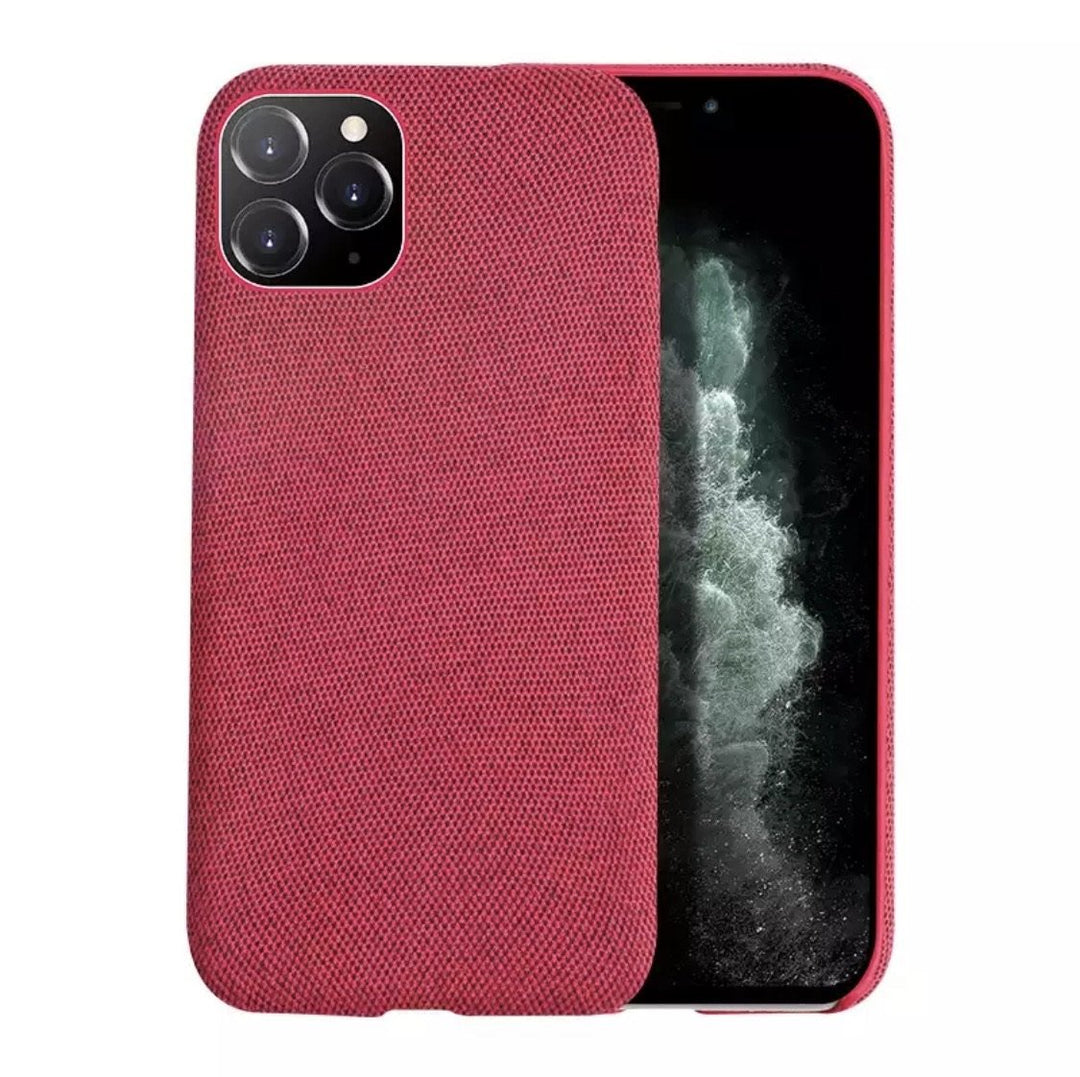 Stoff überzogene Soft Hülle/Case für iPhone 16, 15, 14-Serie | ZITOCASES®