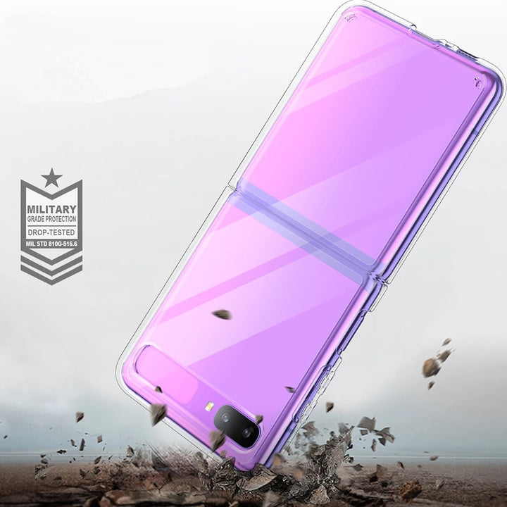 Transparente Soft Hülle/Case für Samsung Galaxy Z Flip 6, 5, 4, 3, 5G, 4G | ZITOCASES®