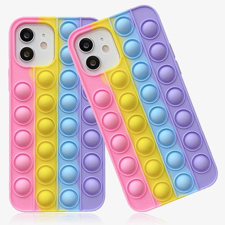 Fidget/Bubble Pop-it Soft Hülle/Case für iPhone 16, 16 Plus, 16 Pro, 16 Pro Max, 15, 15 Plus, 15 Pro, 15 Pro Max, 14, 14 Plus, 14 Pro, 14 Pro Max, 13, 13 Pro, 13 Pro Max, 13 Mini, 12, 12 Pro, 12 Pro Max, 12 Mini, SE, 11, 11 Pro, 11 Pro Max | ZITOCASES®