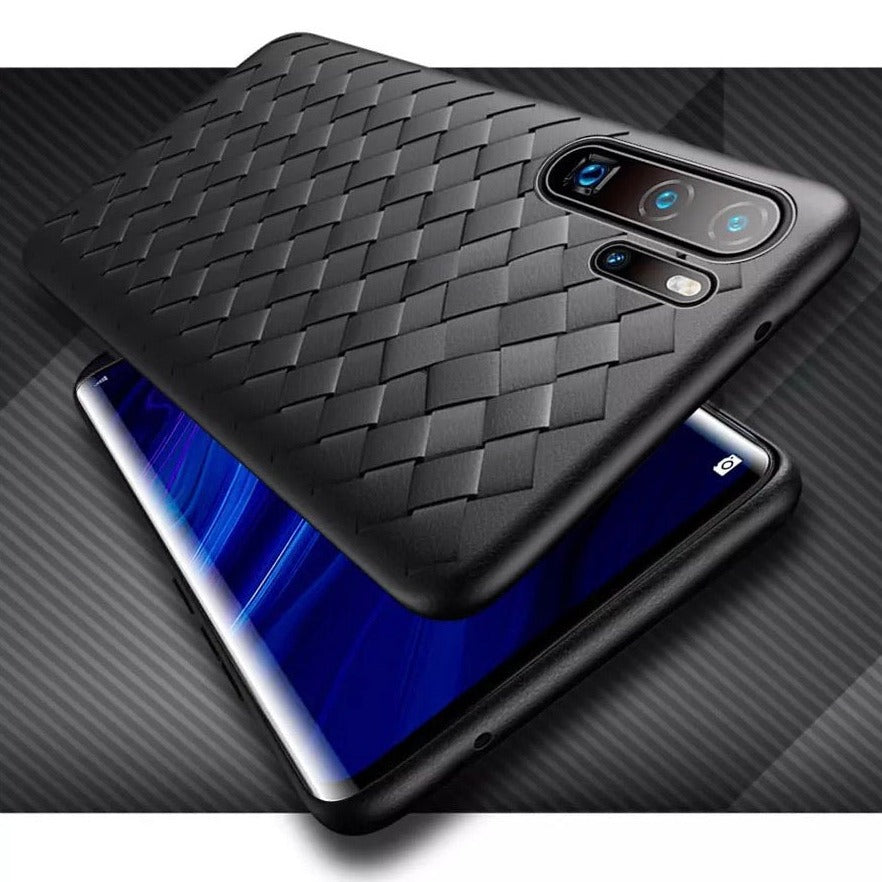 Geflochtene Silikon Hülle/Case für Huawei Pura 70, 70 Pro, 70 Ultra, P60 Pro, P50, P50 Pro, P40, P40 Pro, P40 Lite, P30, P30 Pro, P20, P20 Pro, Mate 60 Pro, 50 Pro, 40 Pro, Nova 12s, 12i, 12 SE | ZITOCASES®