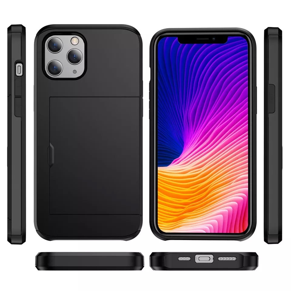 Business Hülle/Case mit Kreditkartenfach für iPhone 16, 16 Plus, 16 Pro, 16 Pro Max, 16e, 15, 15 Plus, 15 Pro, 15 Pro Max, 14, 14 Plus, 14 Pro, 14 Pro Max, 13, 13 Pro, 13 Pro Max, 13 Mini, 12, 12 Pro, 12 Pro Max, 12 Mini, SE, 11, 11 Pro | ZITOCASES®