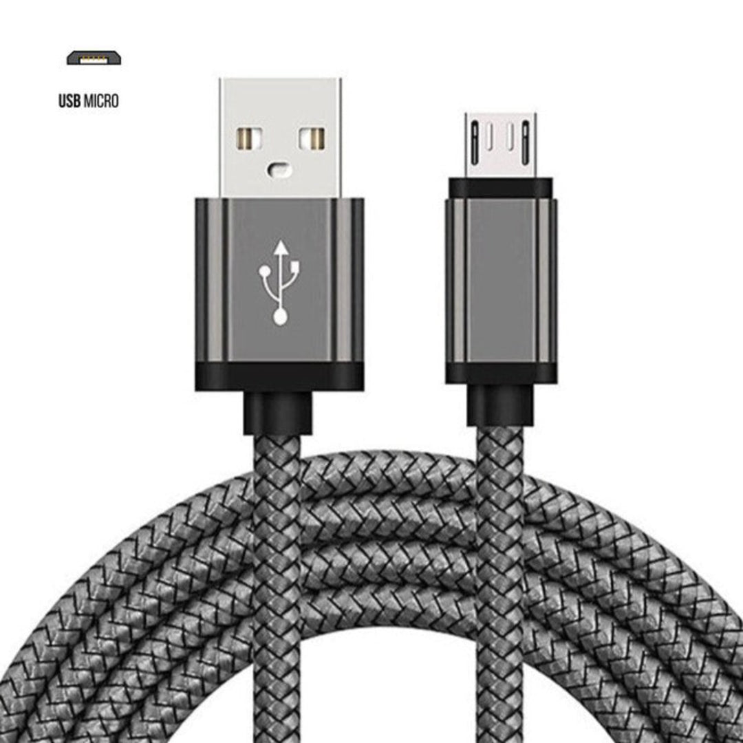 USB-A auf Micro-USB Ladekabel (Stoff) | ZITOCASES®