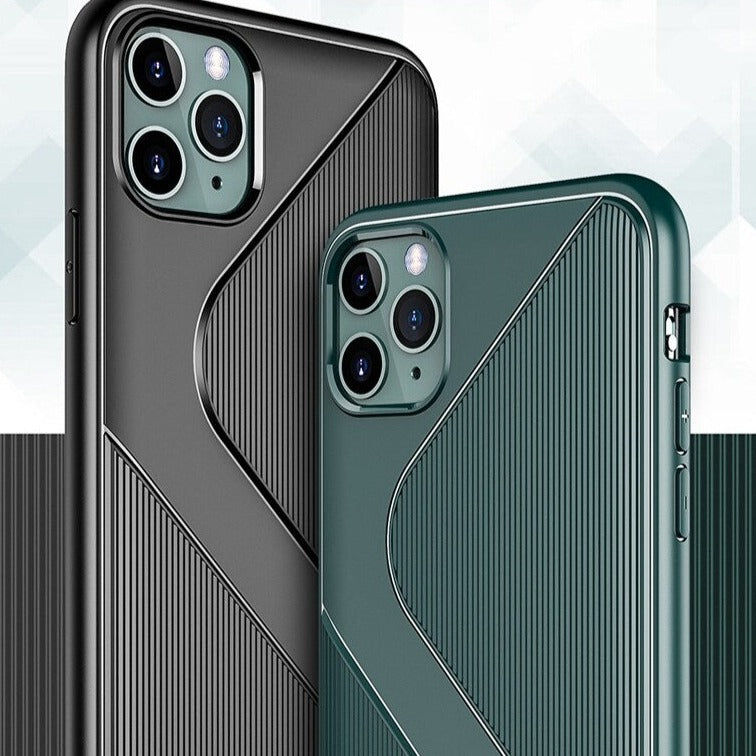 Elegante Gestreifte Soft Hülle/Case für iPhone 16, 16 Plus, 16 Pro, 16 Pro Max, 16e, 15, 15 Plus, 15 Pro, 15 Pro Max, 14, 14 Plus, 14 Pro, 14 Pro Max, 13, 13 Pro, 13 Pro Max, 13 Mini, 12, 12 Pro, 12 Pro Max, 12 Mini, SE, 11, 11 Pro | ZITOCASES®