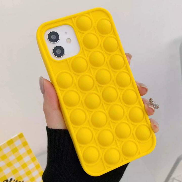 Fidget/Bubble Pop-it Soft Hülle/Case für iPhone 16, 16 Plus, 16 Pro, 16 Pro Max, 15, 15 Plus, 15 Pro, 15 Pro Max, 14, 14 Plus, 14 Pro, 14 Pro Max, 13, 13 Pro, 13 Pro Max, 13 Mini, 12, 12 Pro, 12 Pro Max, 12 Mini, SE, 11, 11 Pro, 11 Pro Max | ZITOCASES®