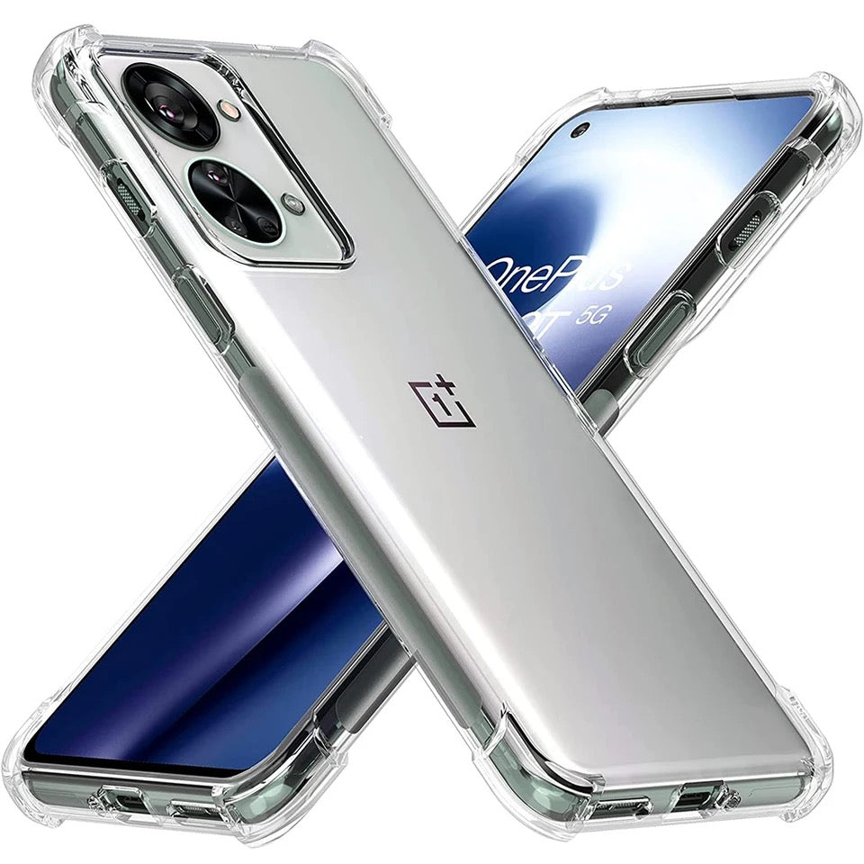 Transparente Airbag Hülle/Case für OnePlus 13R, 13, 12R, 12, 11, 10T, 10 Pro, 9, 9 Pro, 8, 8 Pro, 8T, Nord, 4, 3, 2, CE | ZITOCASES®