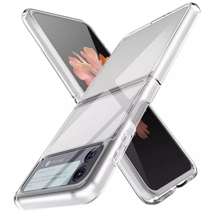 Transparente Soft Hülle/Case für Samsung Galaxy Z Flip 6, 5, 4, 3, 5G, 4G | ZITOCASES®