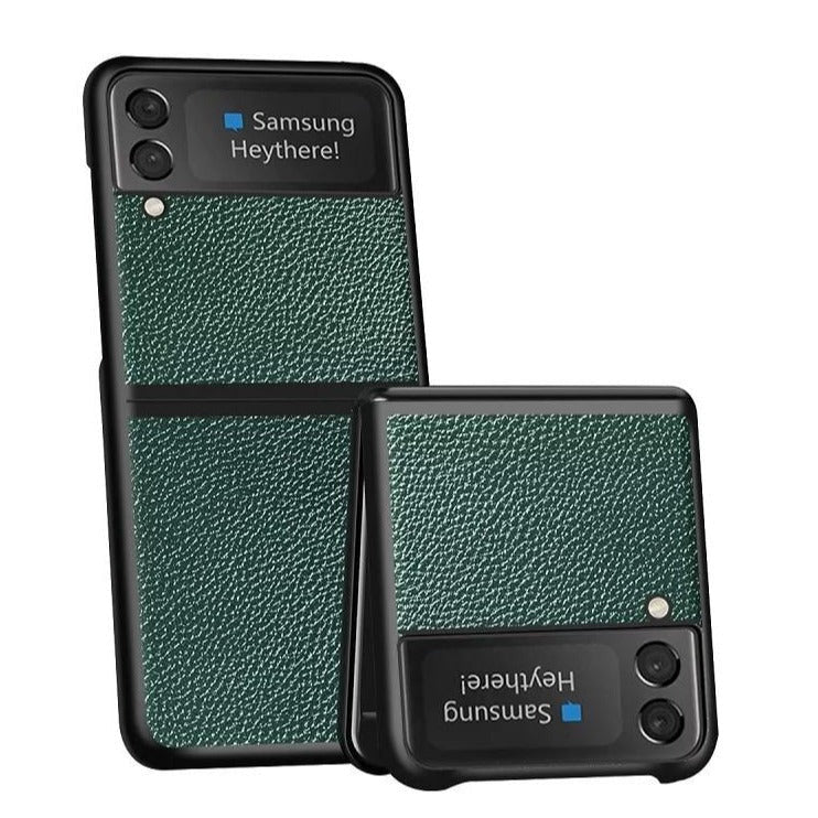 Edle Kunstleder Hülle/Case verschiedenen Farben für Samsung Galaxy Z Flip 6, 5, 4, 3, 5G, 4G | ZITOCASES®