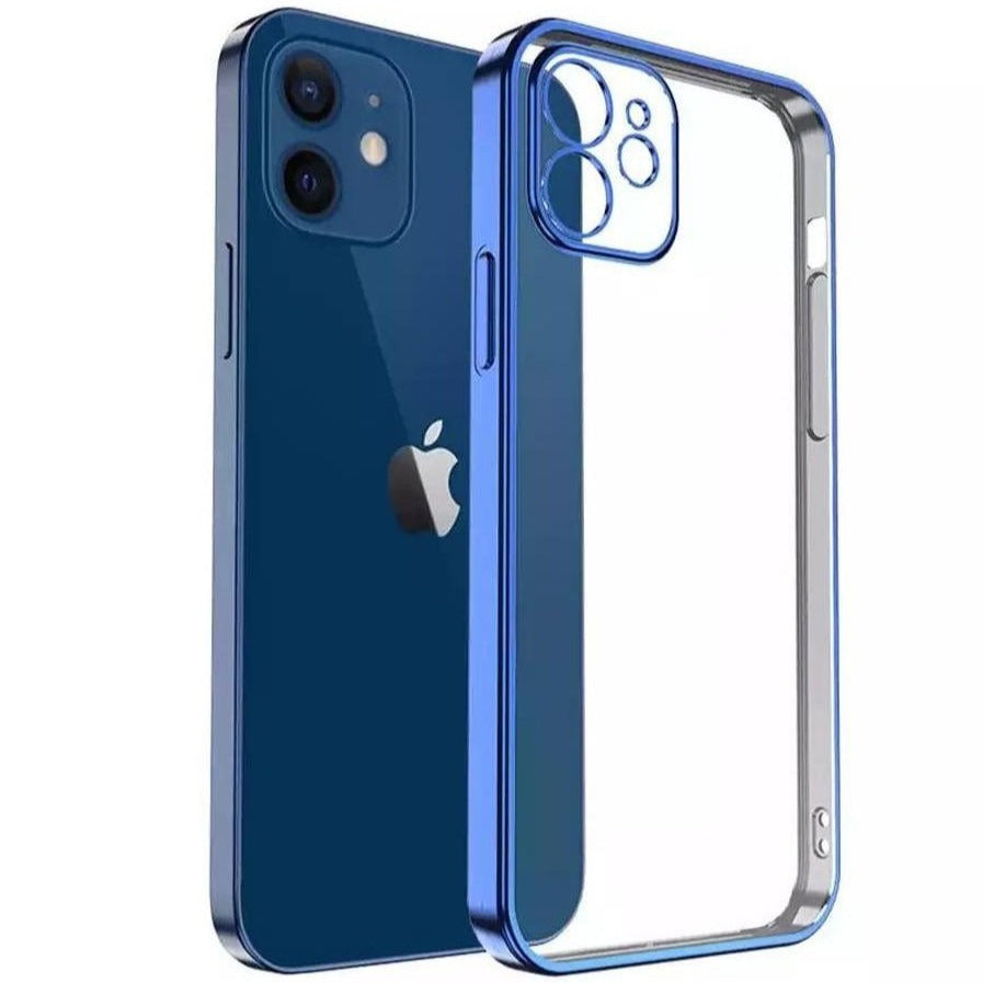 Transparent/Chrom Soft Hülle/Case verschiedene Farben für iPhone 16, 16 Plus, 16 Pro, 16 Pro Max, 15, 15 Plus, 15 Pro, 15 Pro Max, 14, 14 Plus, 14 Pro, 14 Pro Max, 13, 13 Pro, 13 Pro Max, 13 Mini, 12, 12 Pro, 12 Pro Max, 12 Mini, SE, 11, 11 Pro | ZITOCASES®