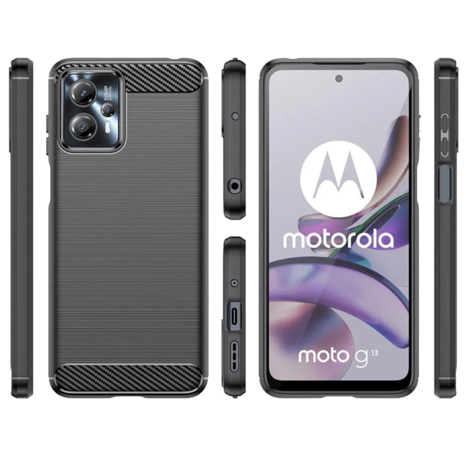 Edle Carbon Akzente Soft Hülle/Case für Motorola Edge 50 Ultra, 50 Pro, 50 Fusion, 40 Neo, 40 Pro, 40, 30, 30 Neo, 30 Fusion, 30 Pro, 30 Ultra, G100, G84, G82, G73, G72, G62, G54, G53, G51, G50, G42, G34, G32, G31, G30, G23 | ZITOCASES®