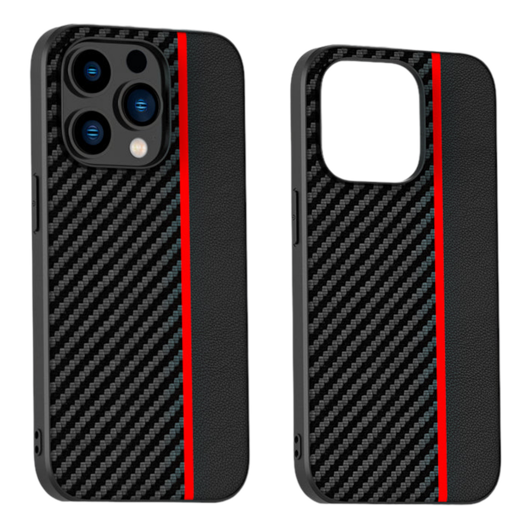 Carbon/Kunstleder Soft Hülle/Case für iPhone 16, 16 Plus, 16 Pro, 16 Pro Max, 15, 15 Plus, 15 Pro, 15 Pro Max, 14, 14 Plus, 14 Pro, 14 Pro Max, 13, 13 Pro, 13 Pro Max, 13 Mini, 12, 12 Pro, 12 Pro Max, 12 Mini, SE, 11, 11 Pro | ZITOCASES®