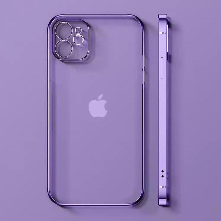 Transparent/Chrom Soft Hülle/Case verschiedene Farben für iPhone 16, 16 Plus, 16 Pro, 16 Pro Max, 15, 15 Plus, 15 Pro, 15 Pro Max, 14, 14 Plus, 14 Pro, 14 Pro Max, 13, 13 Pro, 13 Pro Max, 13 Mini, 12, 12 Pro, 12 Pro Max, 12 Mini, SE, 11, 11 Pro | ZITOCASES®