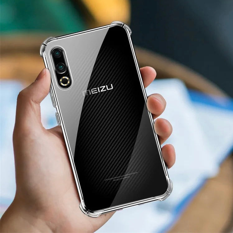 Transparente Airbag Soft Hülle/Case für Meizu 16, 16 Plus, 17, 17 Pro, 18, 18 Pro, 20 Infinity | ZITOCASES®