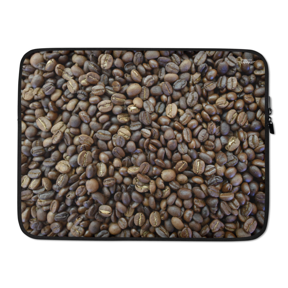 Kaffeebohnen Motiv Laptop/Notebook Hülle/Tasche (Universal) für alle 13-15" Modelle | ZITOCASES®