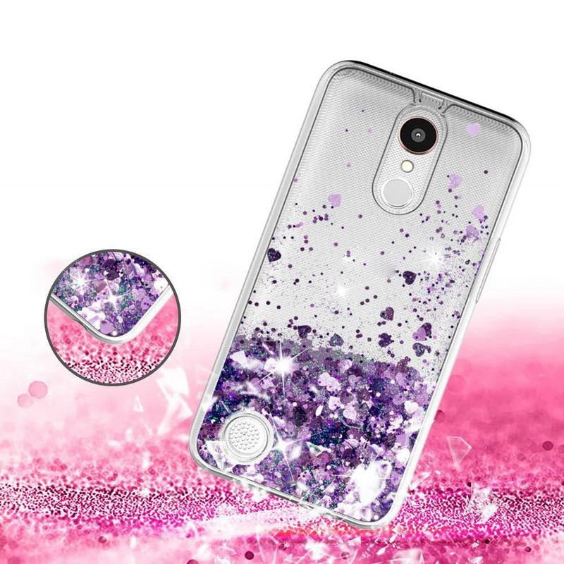 Liquid Schwimmende Glitzer Flakes Hülle/Case verschiedene Farben für LG Velvet, V20, V30, V40, G4, G5, G6, G7, Q6, K4 | ZITOCASES®