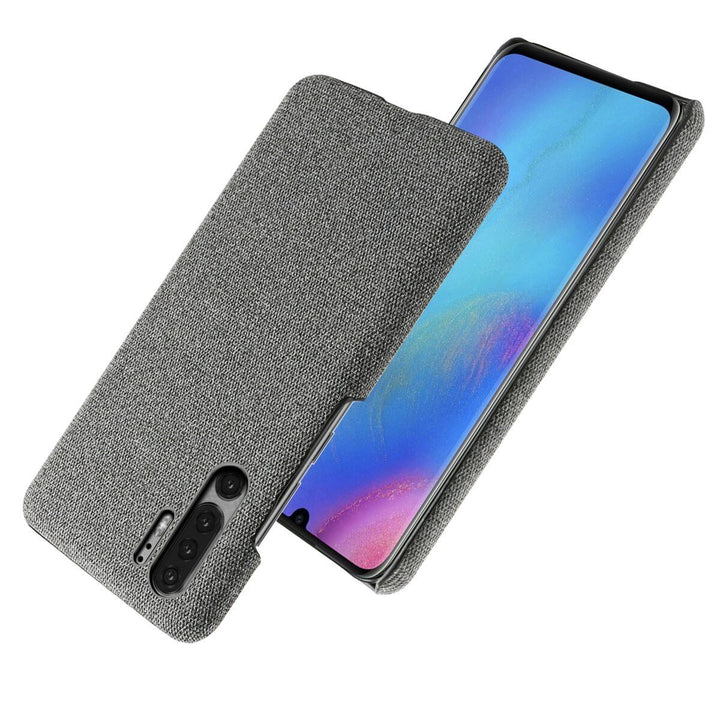 Stoff überzogene Soft Hülle/Case für Huawei Pura 70, 70 Pro, 70 Ultra, P60 Pro, P50, P50 Pro, P40, P40 Pro, P40 Lite, P30, P30 Pro, P30 Lite, Mate 60 Pro, 50 Pro, 40 Pro, Nova 12s, 12i, 12 SE | ZITOCASES®