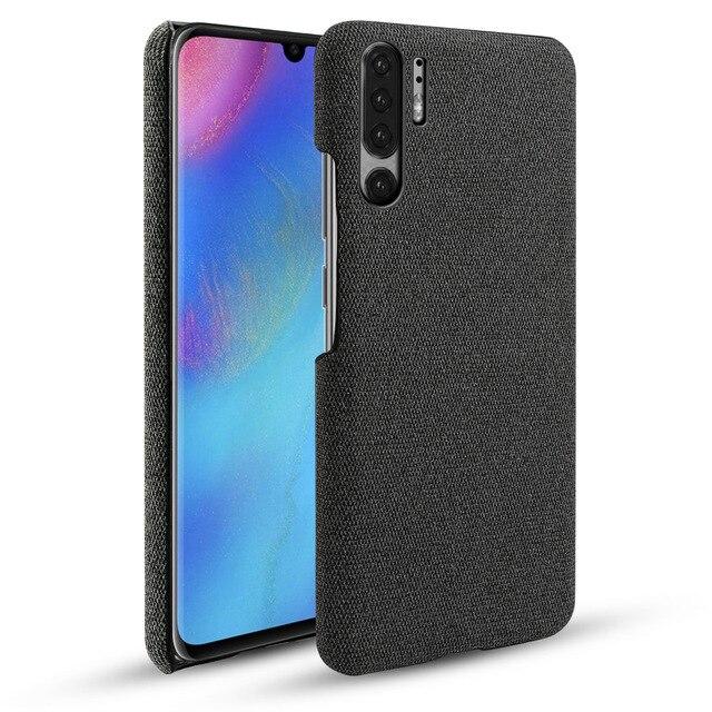 Stoff überzogene Soft Hülle/Case für Huawei Pura 70, 70 Pro, 70 Ultra, P60 Pro, P50, P50 Pro, P40, P40 Pro, P40 Lite, P30, P30 Pro, P30 Lite, Mate 60 Pro, 50 Pro, 40 Pro, Nova 12s, 12i, 12 SE | ZITOCASES®