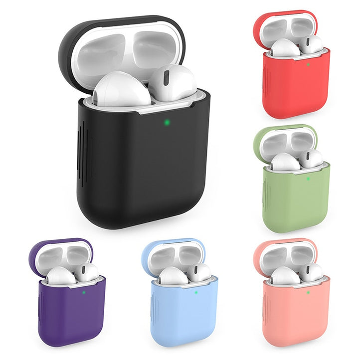 Bunte Silikon Hülle/Case verschiedene Farben für AirPods 1, 2, 3, 4 | ZITOCASES®