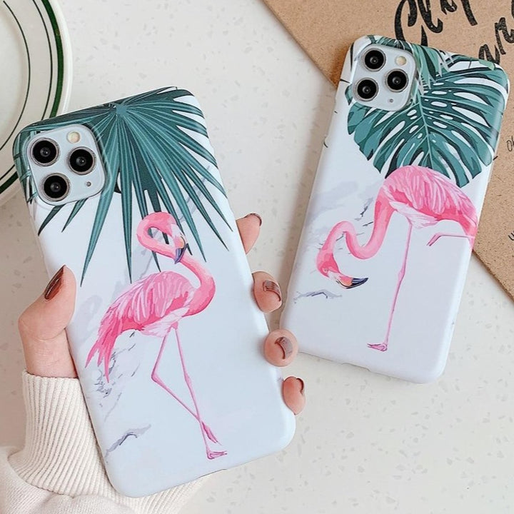 Flamingo Soft Hülle/Case für iPhone 16, 16 Plus, 16 Pro, 16 Pro Max, 15, 15 Plus, 15 Pro, 15 Pro Max, 14, 14 Plus, 14 Pro, 14 Pro Max, 13, 13 Pro, 13 Pro Max, 13 Mini, 12, 12 Pro, 12 Pro Max, 12 Mini, SE, 11, 11 Pro, 11 Pro Max | ZITOCASES®