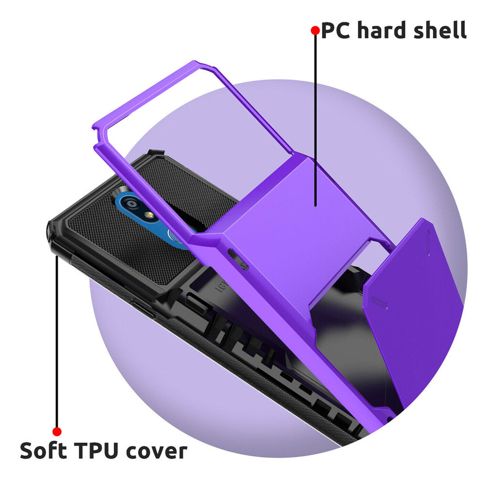 Business Hülle/Case mit Kreditkartenfach für LG Velvet, K40, Stylo 4, Stylo 5 | ZITOCASES®